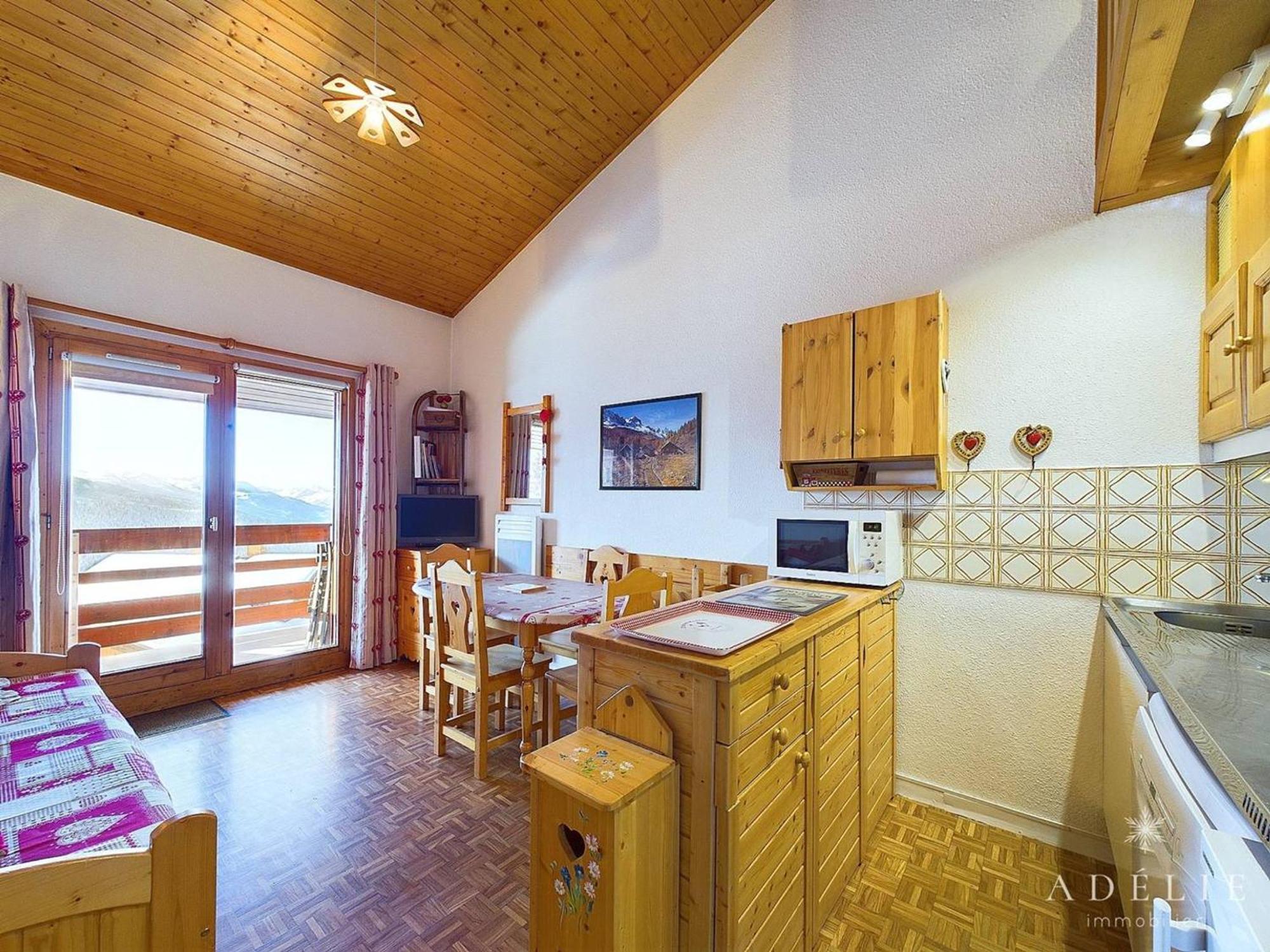 Studio Cabine Et Mezzanine Pour 4 Pers A Montvalezan-La Rosiere - Fr-1-398-550 المظهر الخارجي الصورة